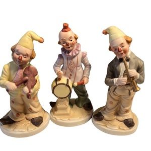 Vintage UCGC ceramic clowns made in Taiwan